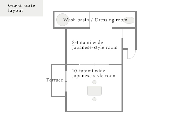 Guest suite layout　元-Hajime-